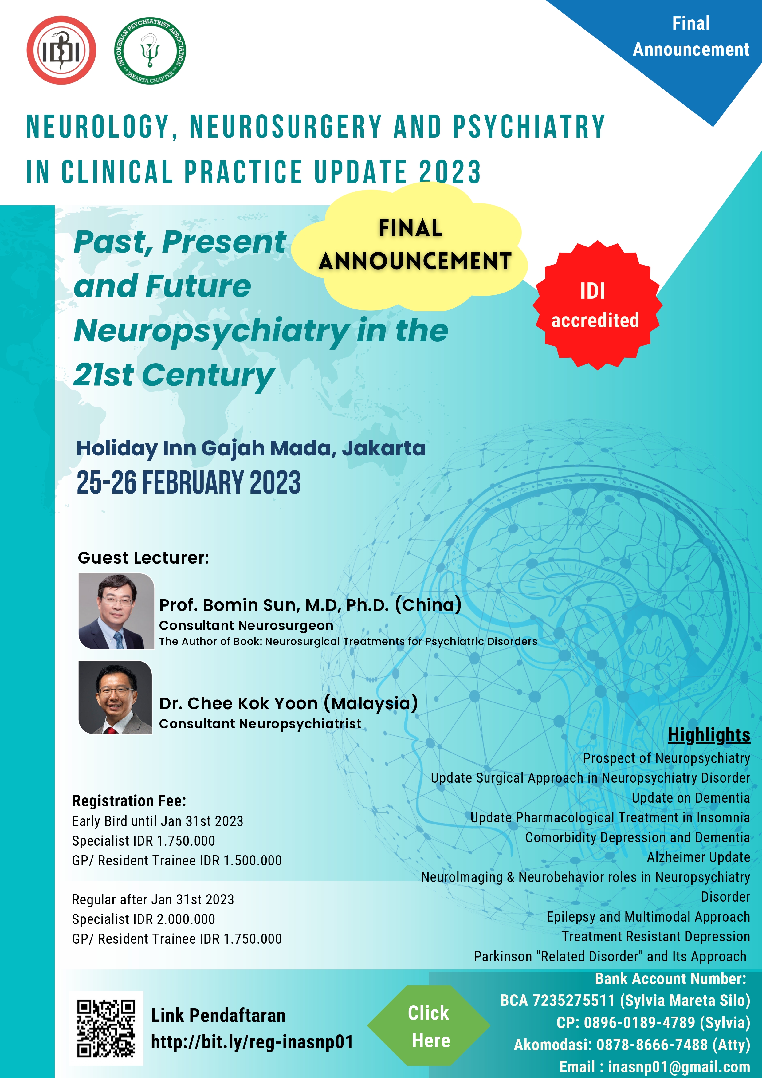 Neurology, Neurosurgery and Psychiatry in Clinical Practice Update 2023